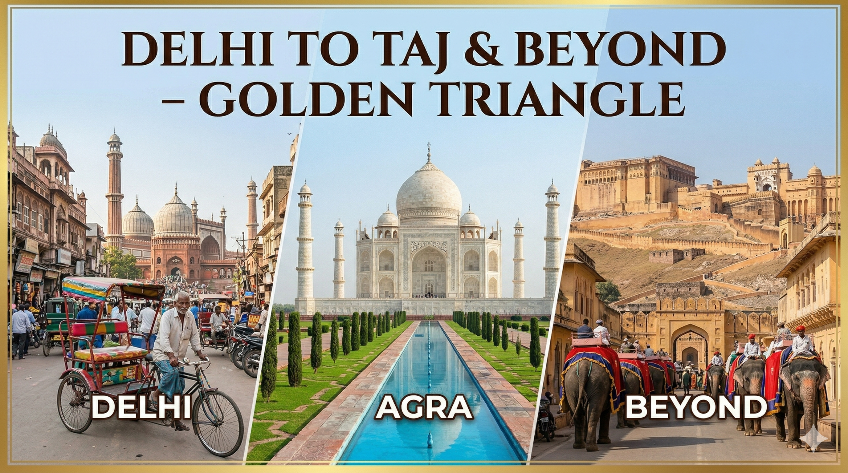 Delhi to Taj & Beyond – Golden Triangle Express