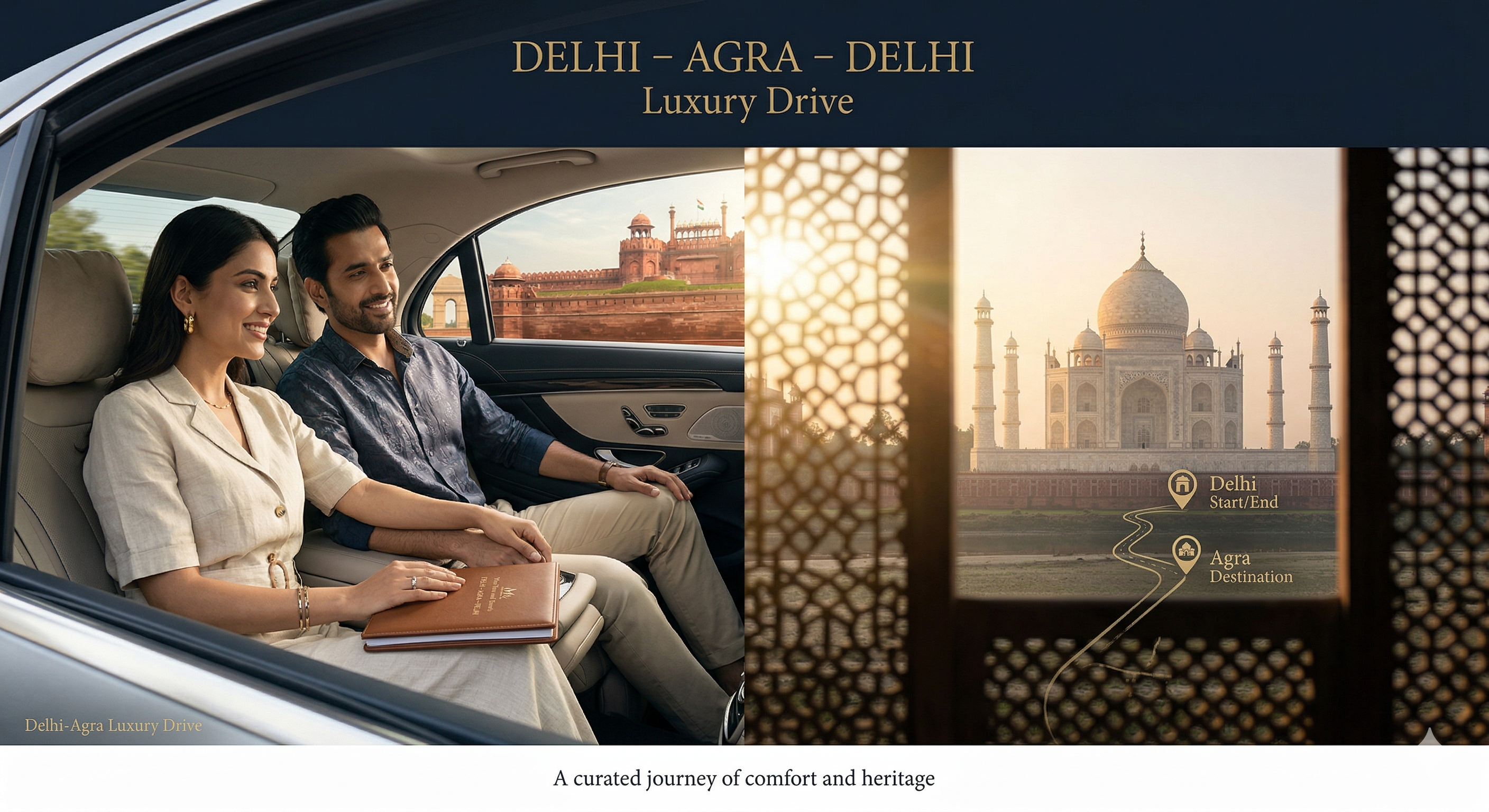 Delhi – Agra – Delhi Luxury Drive
